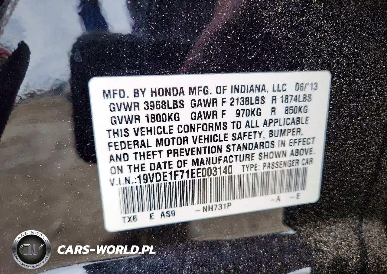 2014 Acura Ilx 20 Tech VIN:19VDE1F71EE003140 - 12