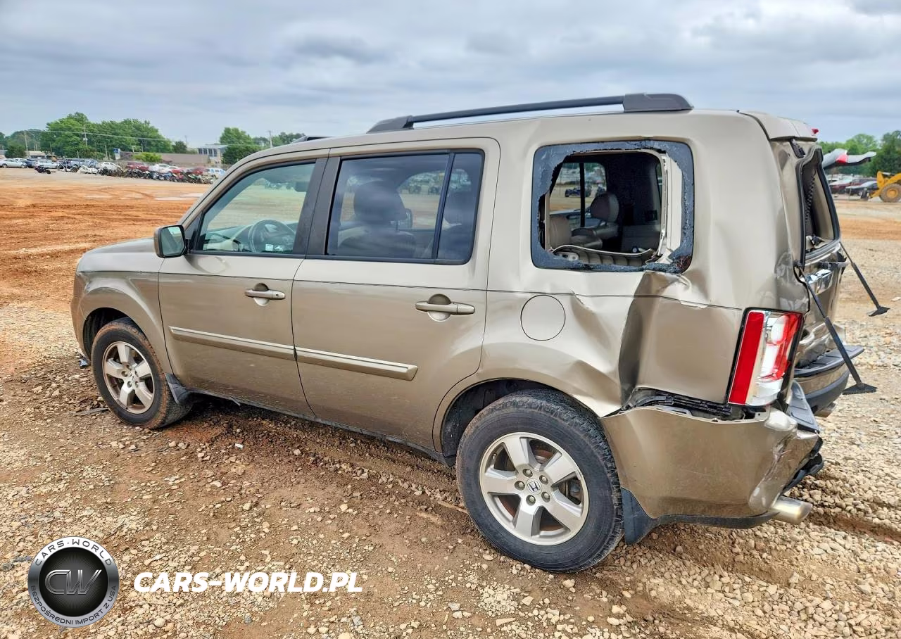2011 Honda Pilot 4D Exl VIN:5FNYF3H61BB002369 - 2