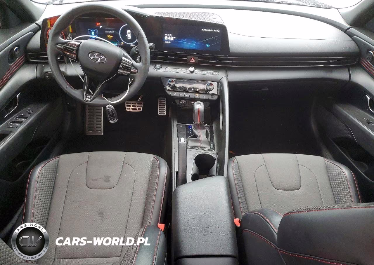 2023 Hyundai Elantra N Line VIN:KMHLR4AF0PU608922 - 8