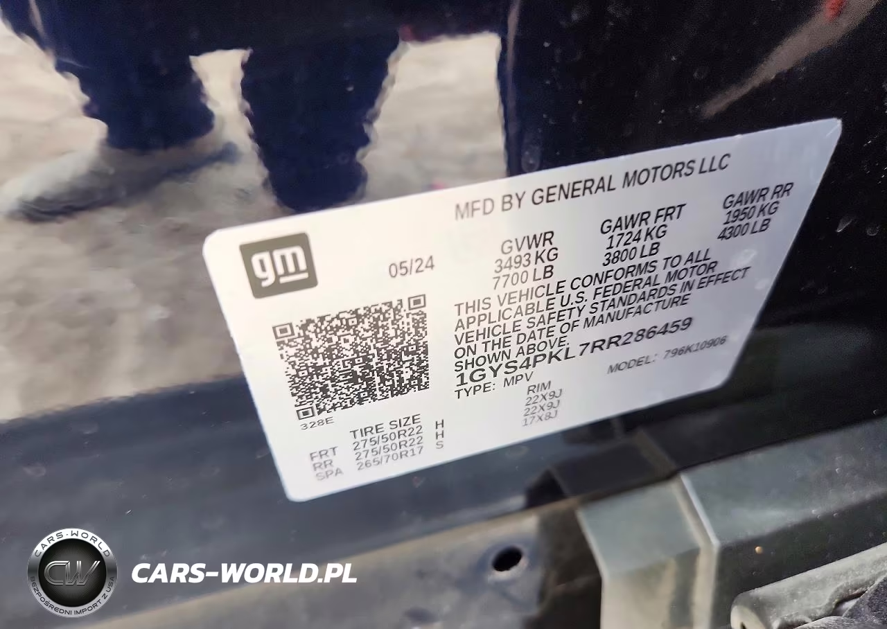 2024 Cadillac Escalade Esv Sport VIN:1GYS4PKL7RR286459 - 12