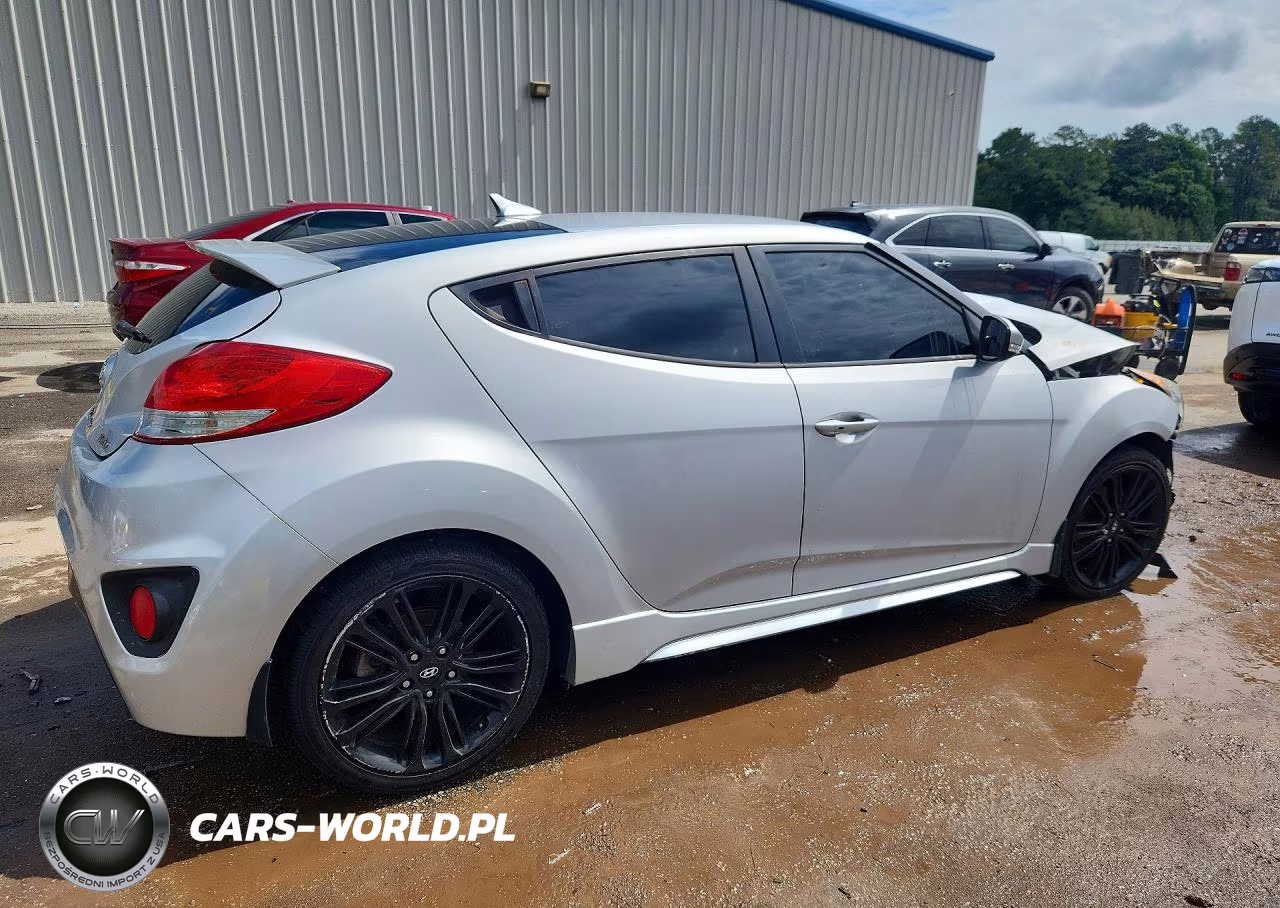 2016 Hyundai Veloster Turbo VIN:KMHTC6AE0GU273732 - 3
