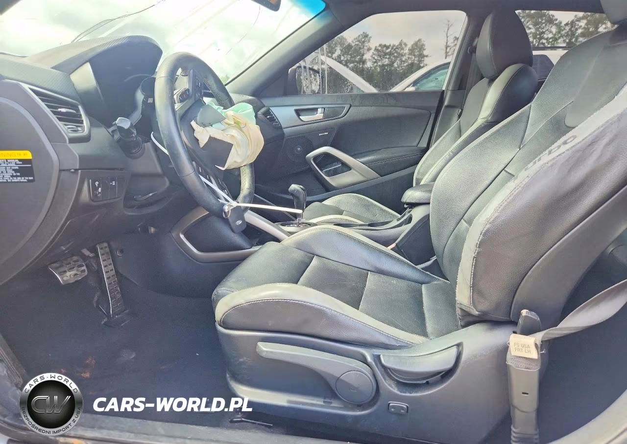2016 Hyundai Veloster Turbo VIN:KMHTC6AE0GU273732 - 7
