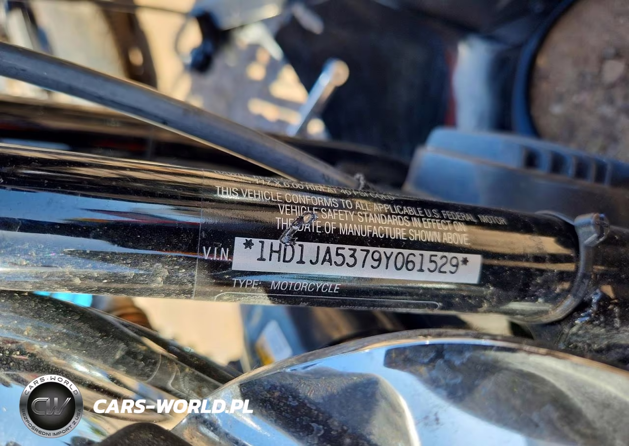 2009 Harley-Davidson Fxstb VIN:1HD1JA5379Y061529 - 8