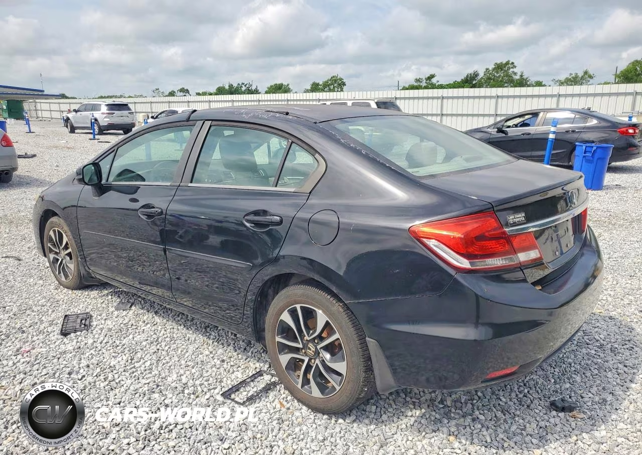 2013 Honda Civic Ex VIN:2HGFB2F88DH543662 - 2