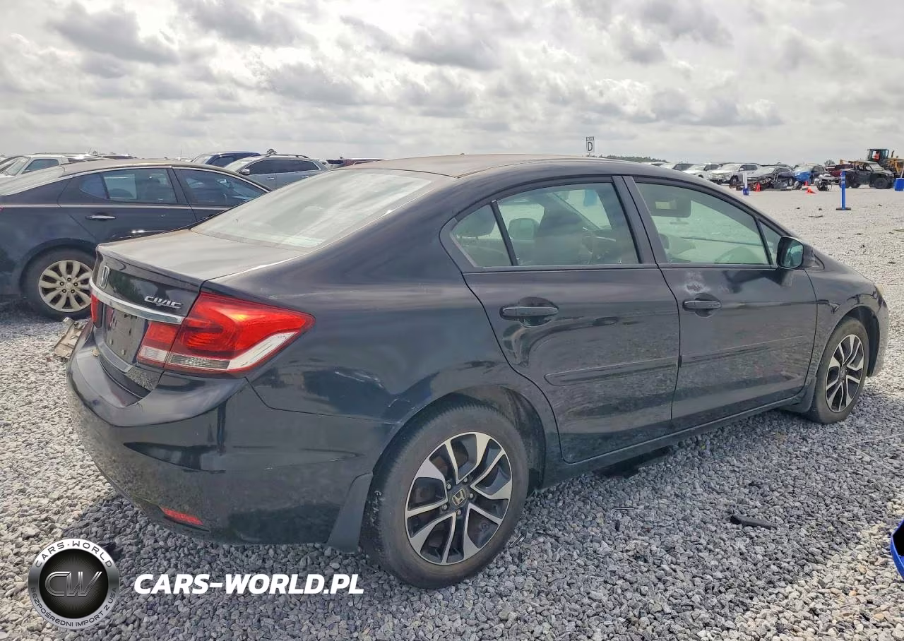 2013 Honda Civic Ex VIN:2HGFB2F88DH543662 - 3