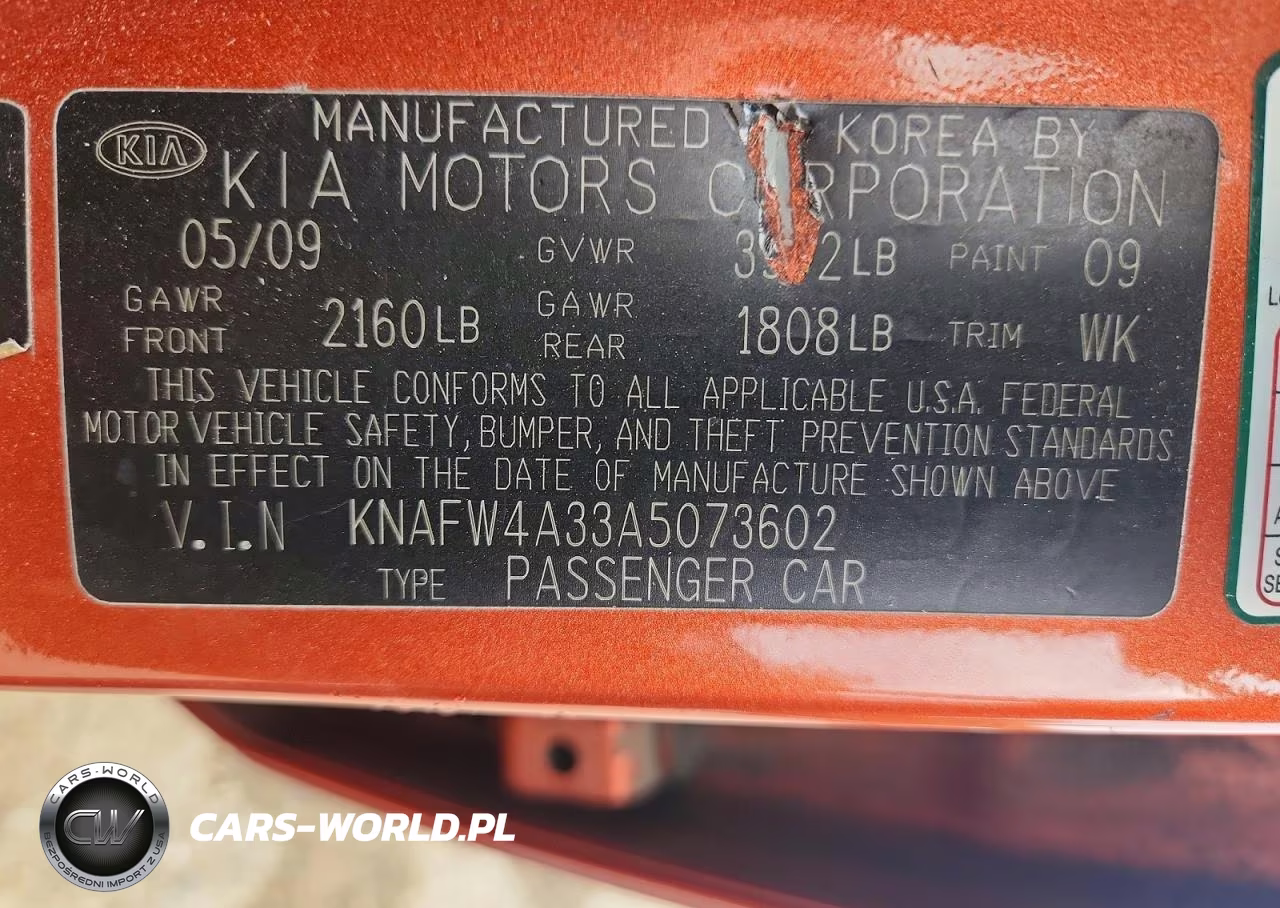 2010 Kia Forte Sx VIN:KNAFW4A33A5073602 - 12