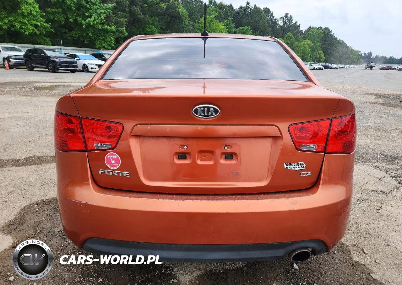 2010 Kia Forte Sx VIN:KNAFW4A33A5073602 - 6