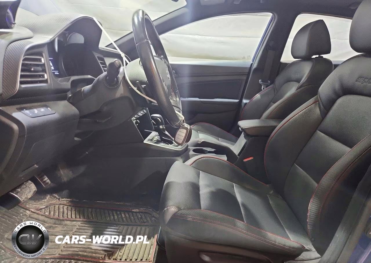 2020 Hyundai Elantra Sport VIN:KMHD04LBXLU070331 - 7