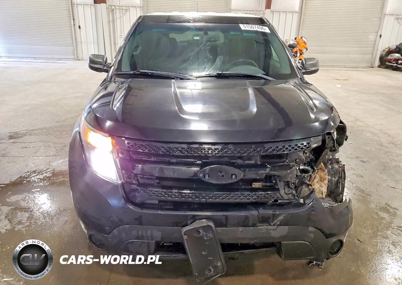 2013 Ford Explorer Police Interceptor VIN:1FM5K8ARXDGC63326 - 5