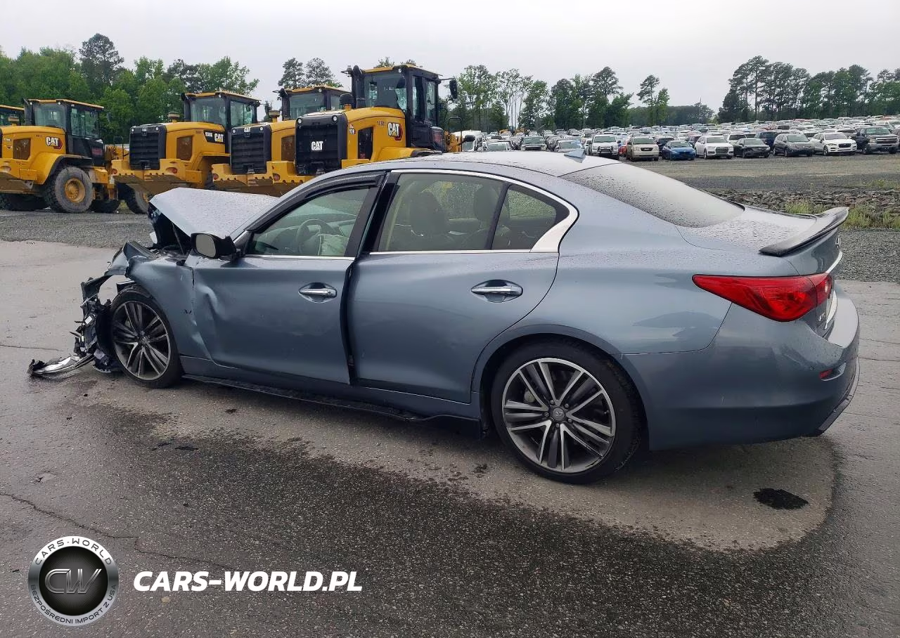 2015 Infiniti Q50 Sport VIN:JN1BV7AR8FM394447 - 2