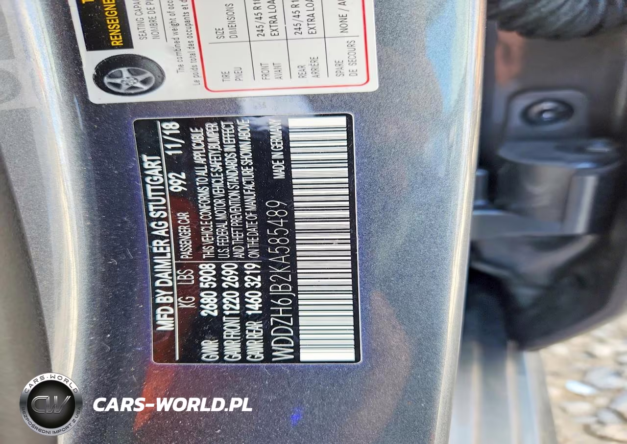 2019 Mercedes-Benz E 450 4Matic VIN:WDDZH6JB2KA585489 - 12