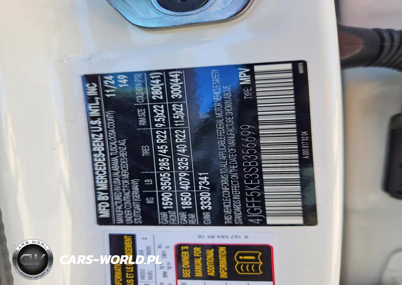 2025 Mercedes-Benz Gls 450 4Matic VIN:4JGFF5KE3SB356699 - 13