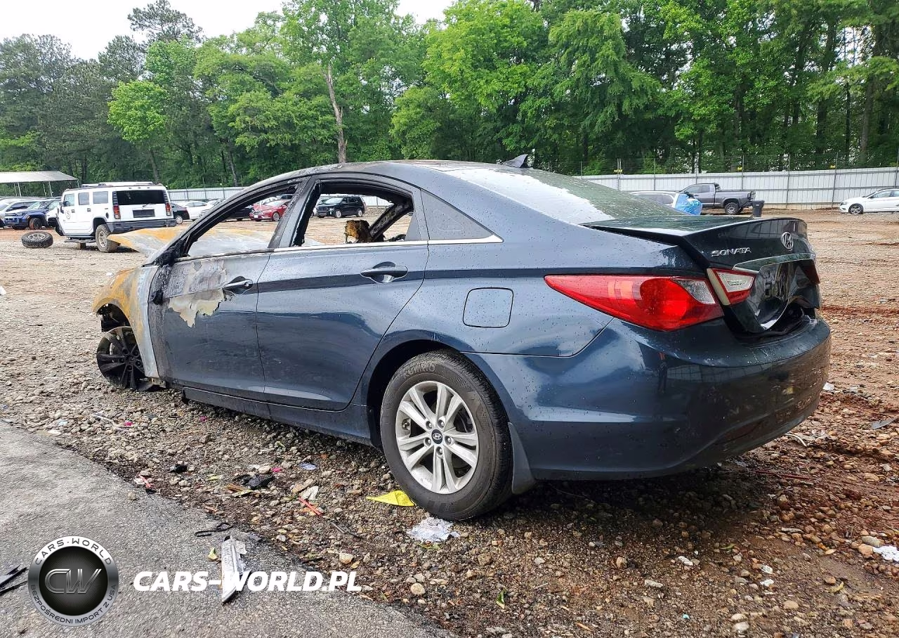 2012 Hyundai Sonata Gls VIN:5NPEB4ACXCH487084 - 2