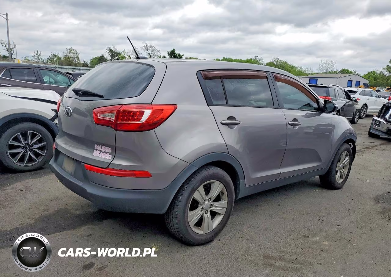 2012 Kia Sportage Lx VIN:KNDPB3A26C7274891 - 3