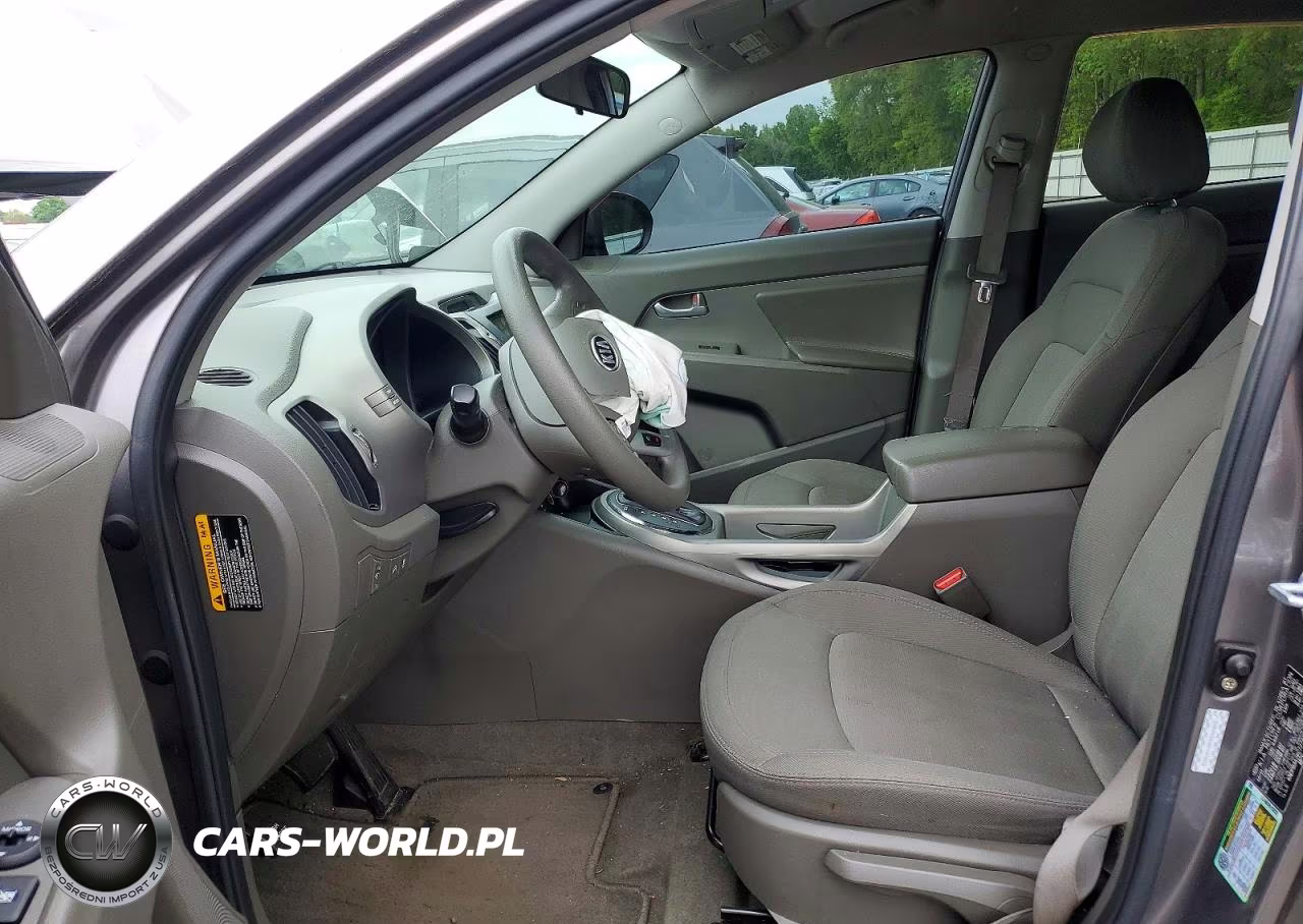 2012 Kia Sportage Lx VIN:KNDPB3A26C7274891 - 7