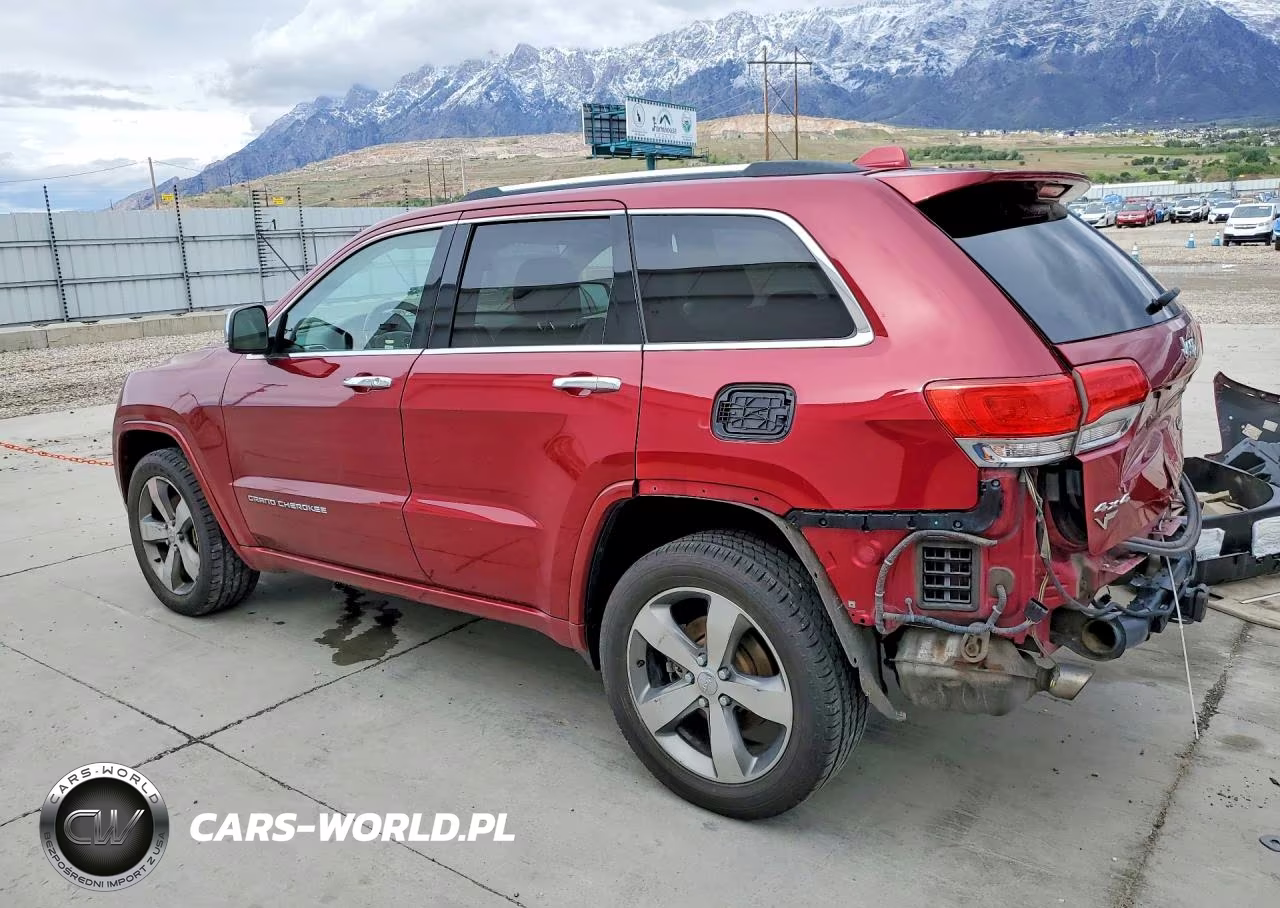 2014 Jeep Grand Cherokee Overland VIN:1C4RJFCT3EC183932 - 2