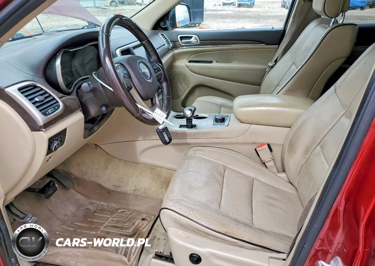 2014 Jeep Grand Cherokee Overland VIN:1C4RJFCT3EC183932 - 7