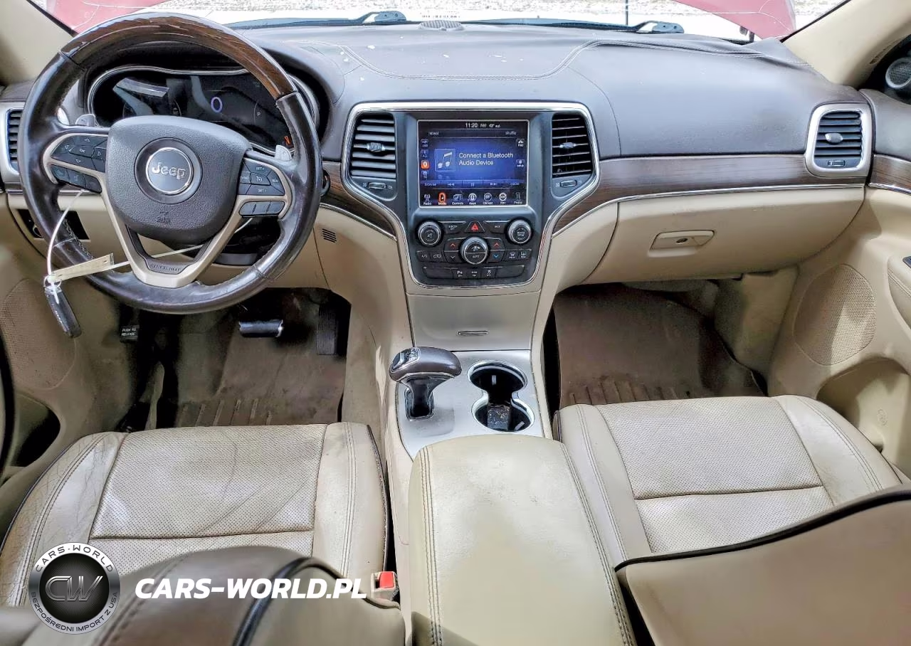 2014 Jeep Grand Cherokee Overland VIN:1C4RJFCT3EC183932 - 8
