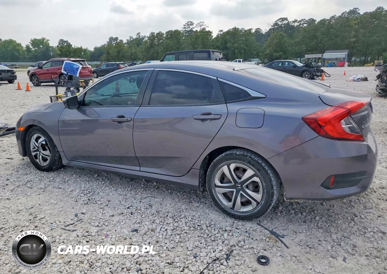 2018 Honda Civic Lx VIN:19XFC2E50JE011946 - 2