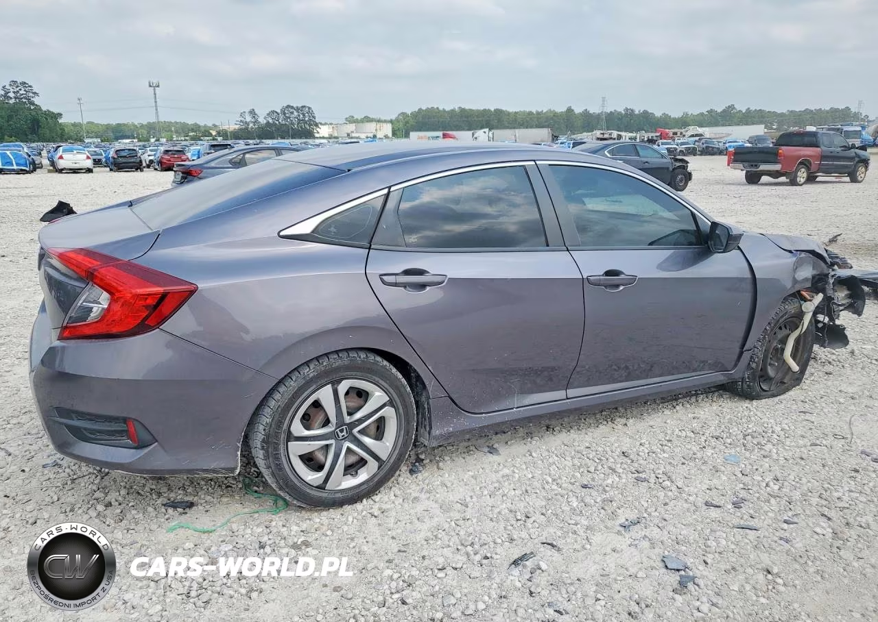 2018 Honda Civic Lx VIN:19XFC2E50JE011946 - 3