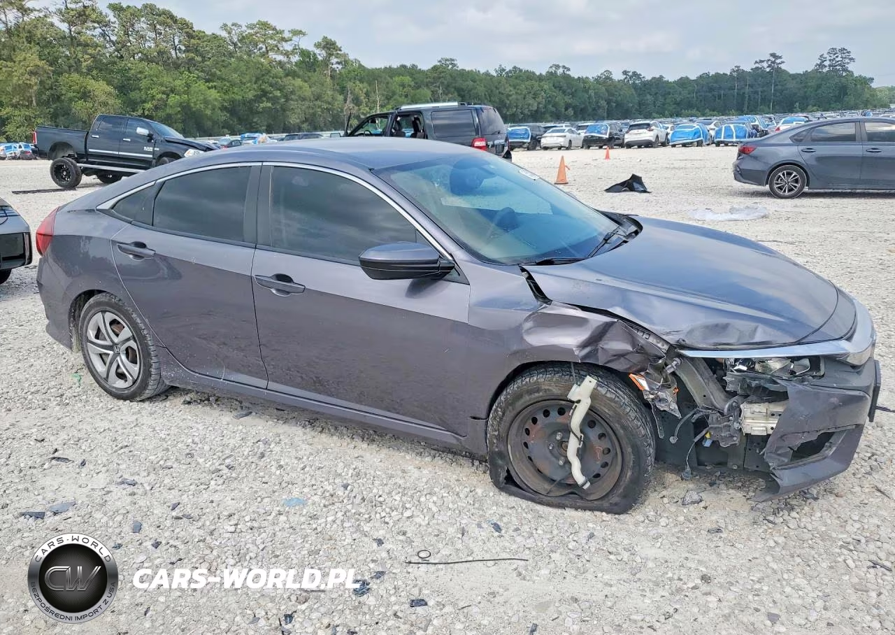 2018 Honda Civic Lx VIN:19XFC2E50JE011946 - 4