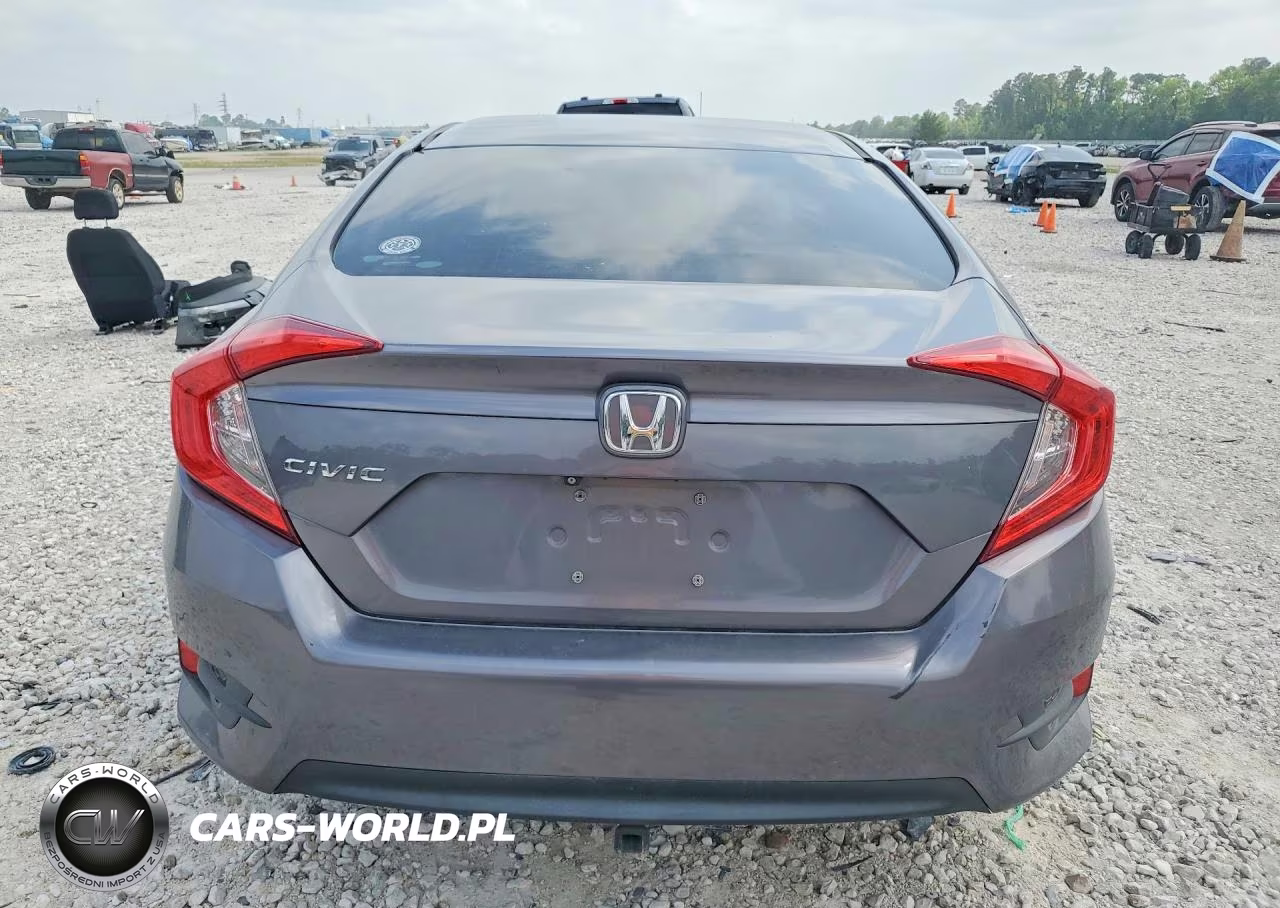 2018 Honda Civic Lx VIN:19XFC2E50JE011946 - 6