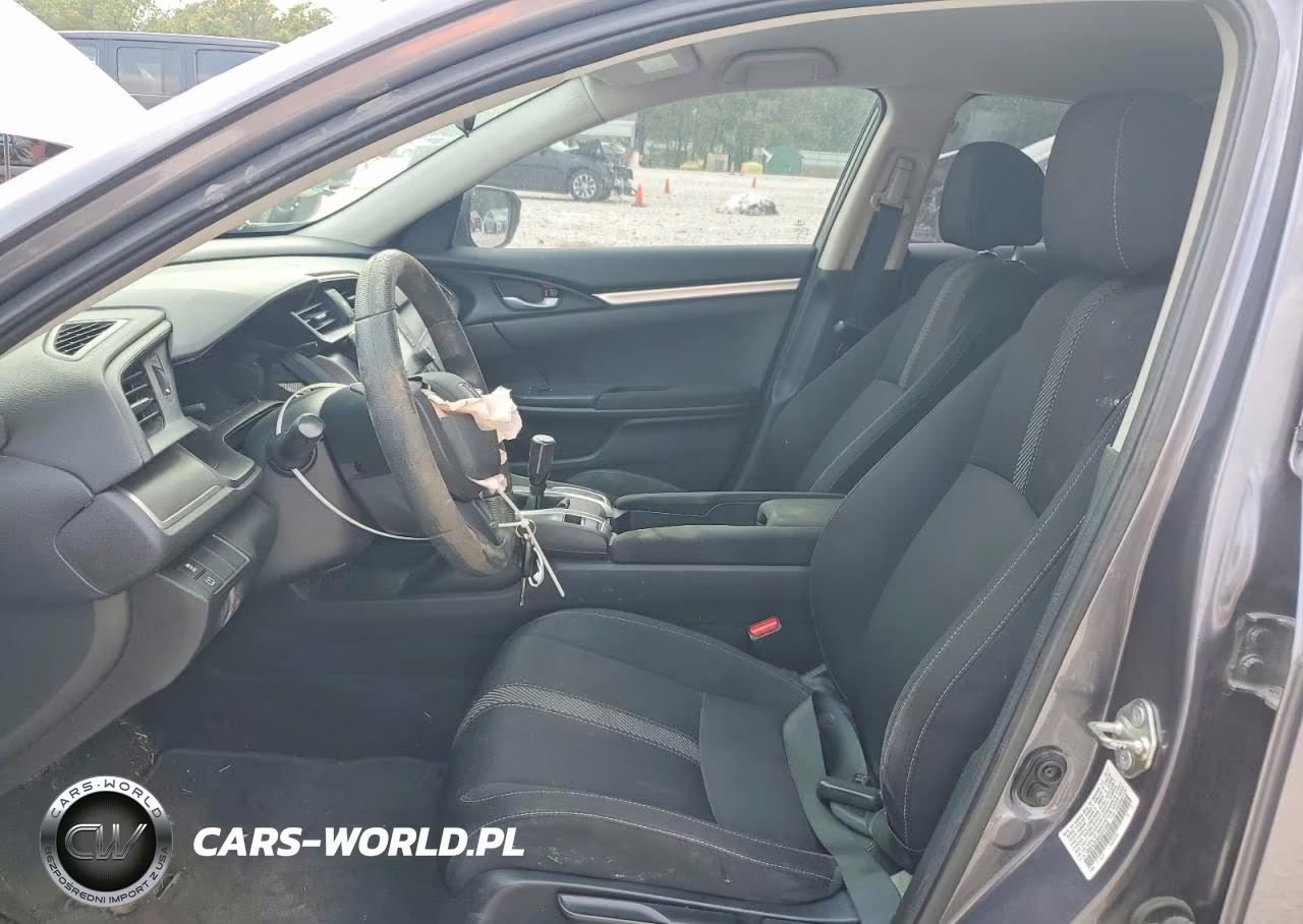 2018 Honda Civic Lx VIN:19XFC2E50JE011946 - 7