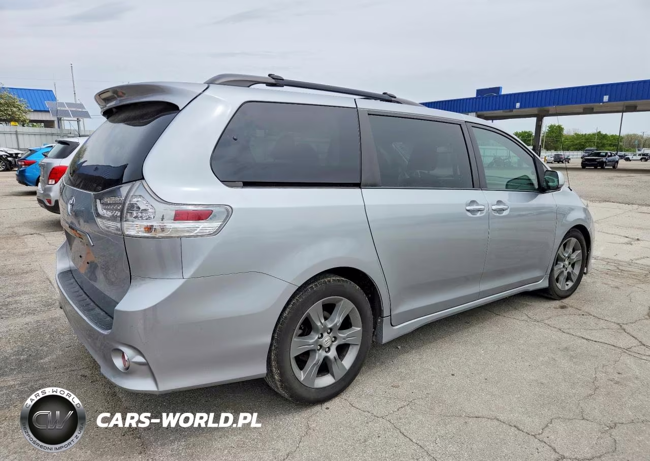2014 Toyota Sienna Sport VIN:5TDXK3DC6ES502773 - 3