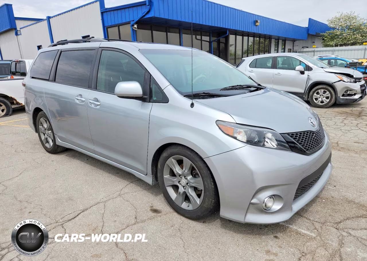 2014 Toyota Sienna Sport VIN:5TDXK3DC6ES502773 - 4