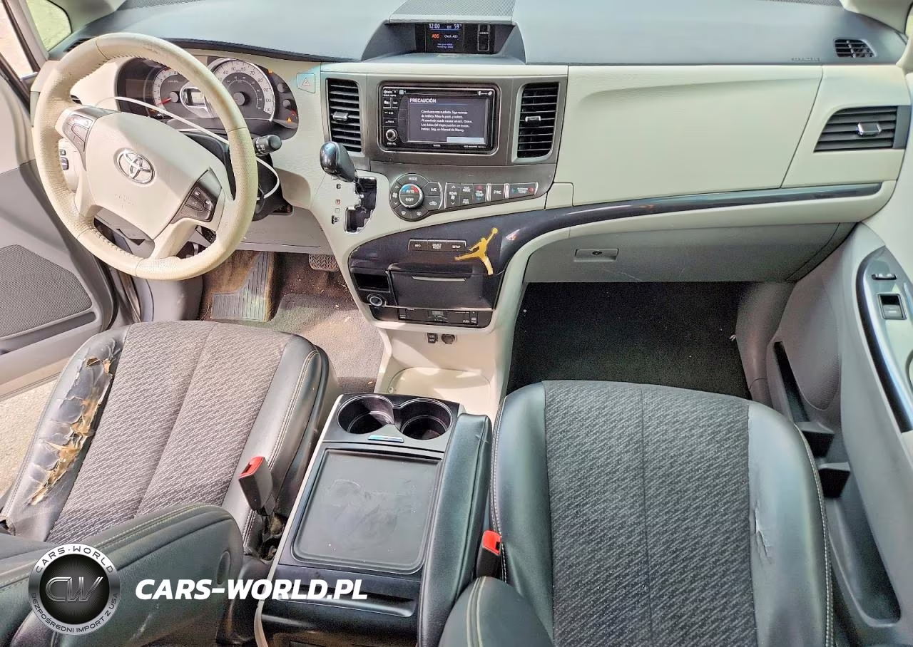 2014 Toyota Sienna Sport VIN:5TDXK3DC6ES502773 - 8