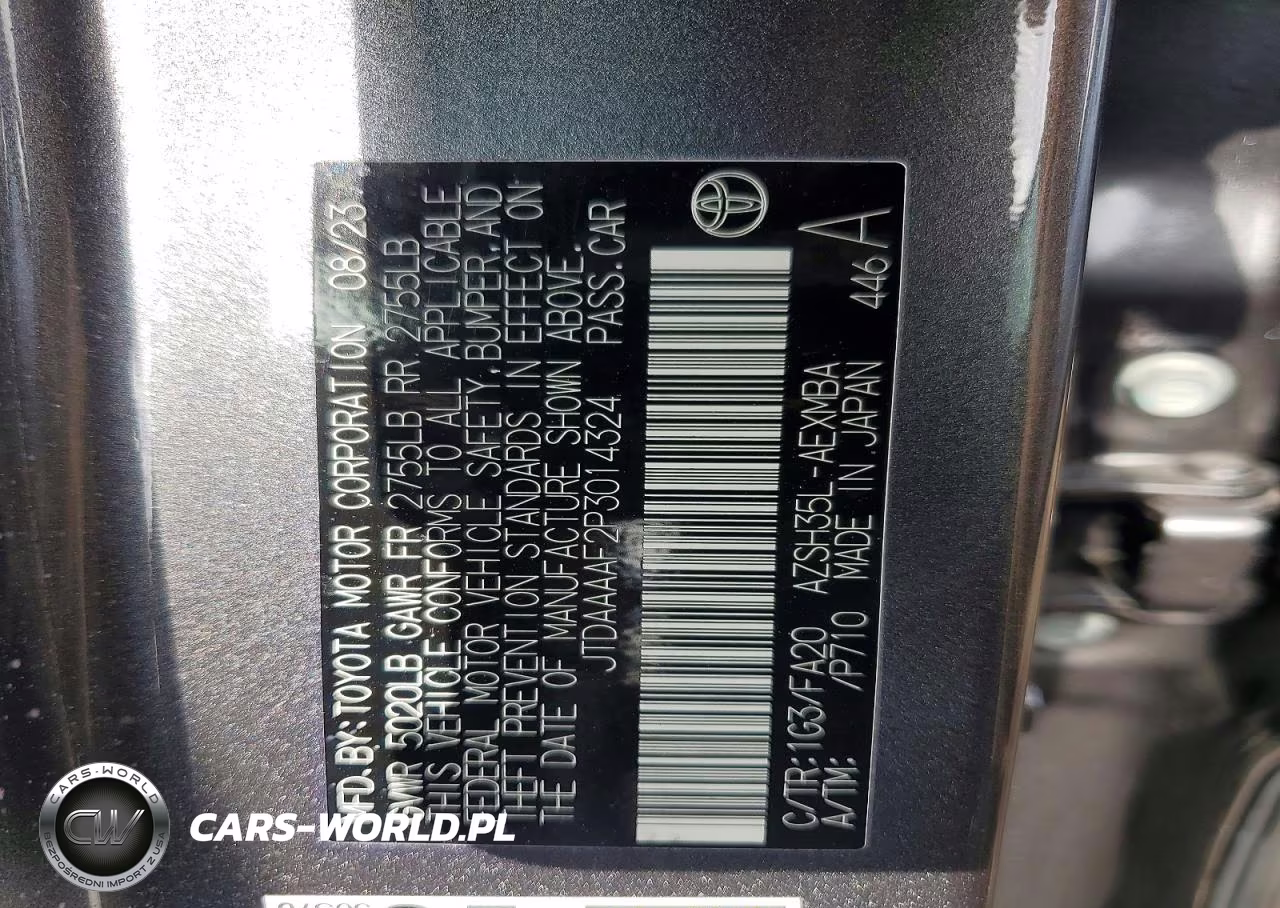 2023 Toyota Crown Xle VIN:JTDAAAAF2P3014324 - 13