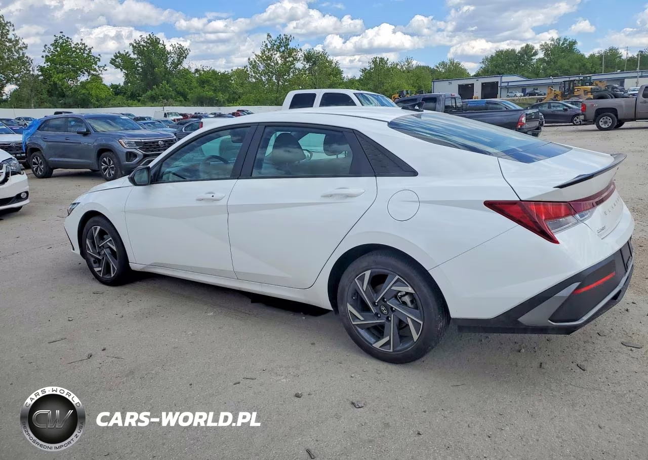 2025 Hyundai Elantra Sel Sport VIN:KMHLM4DG6SU071033 - 2