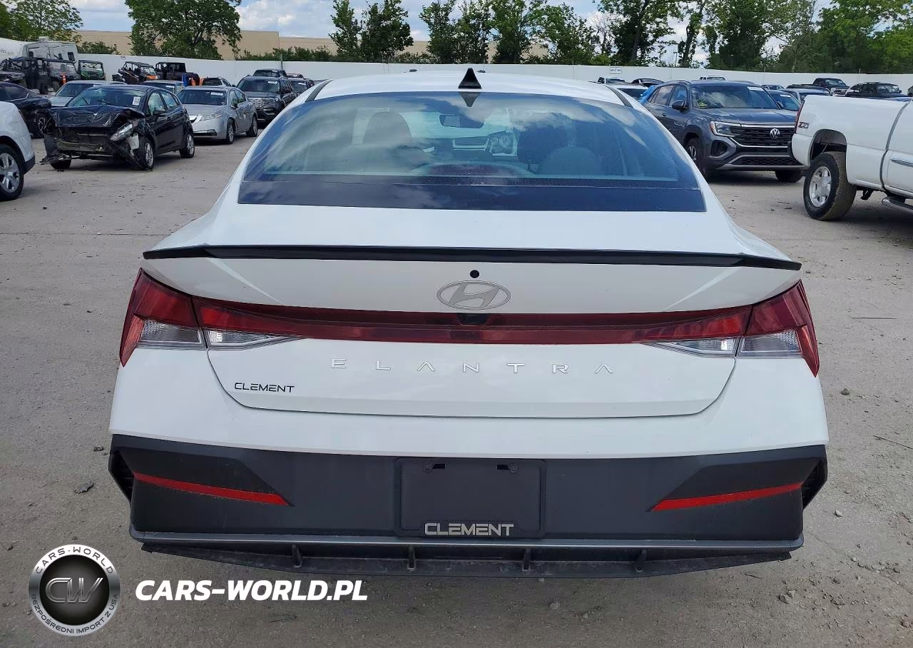 2025 Hyundai Elantra Sel Sport VIN:KMHLM4DG6SU071033 - 6