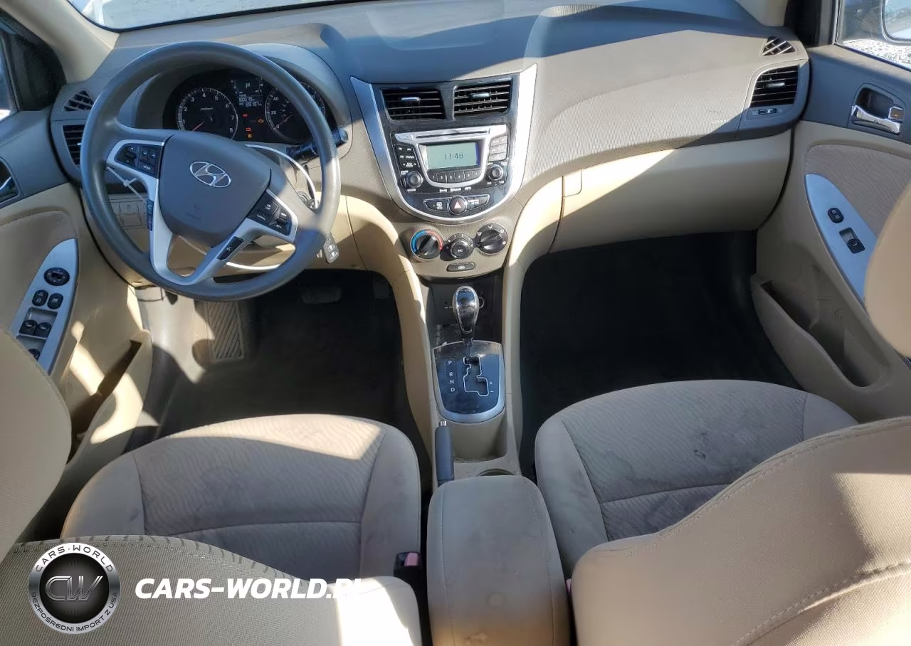 2013 Hyundai Accent Gls VIN:KMHCU4AE1DU320313 - 15