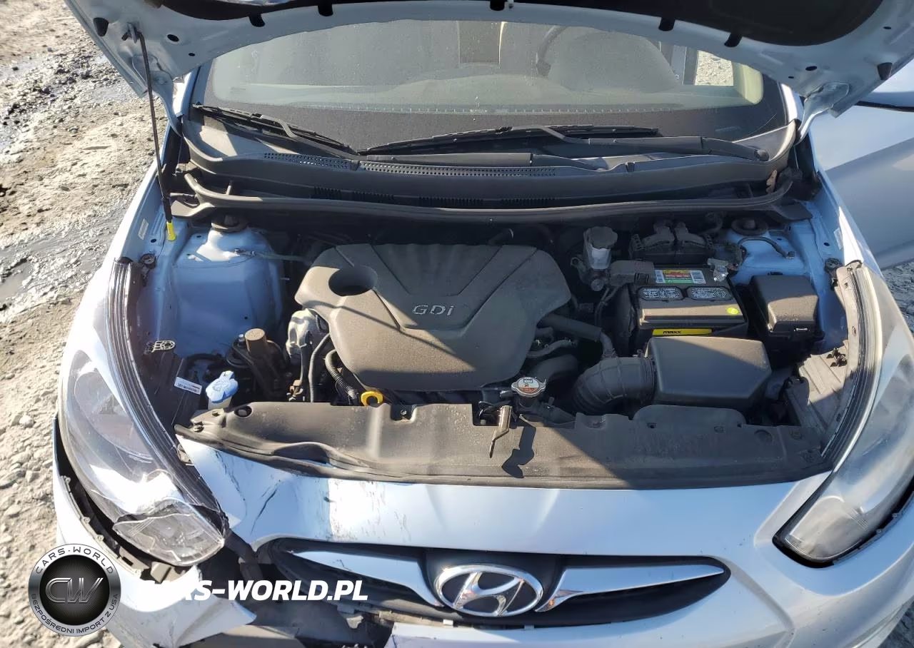 2013 Hyundai Accent Gls VIN:KMHCU4AE1DU320313 - 22