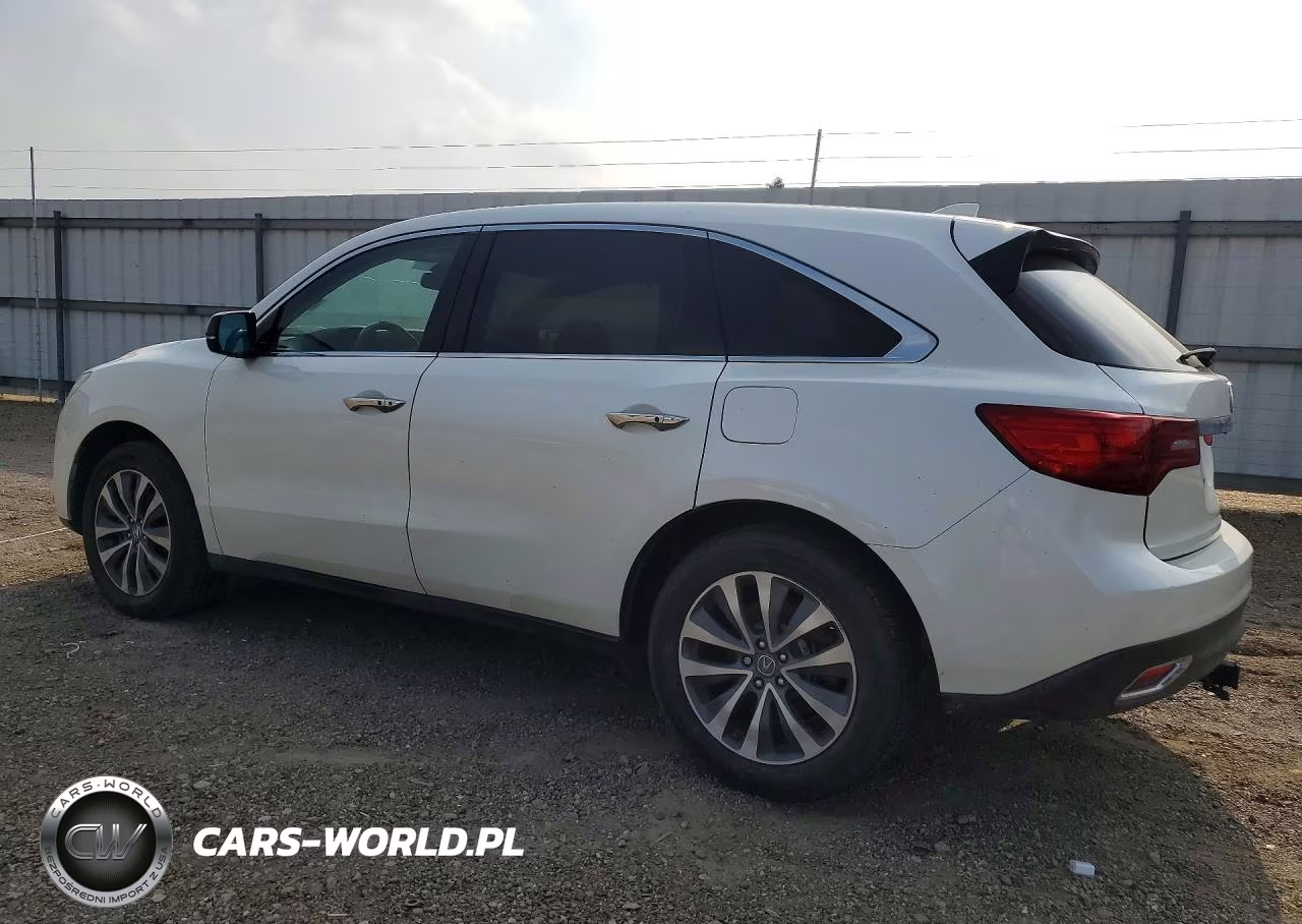2015 Acura Mdx VIN:5FRYD3H4XFB006445 - 2
