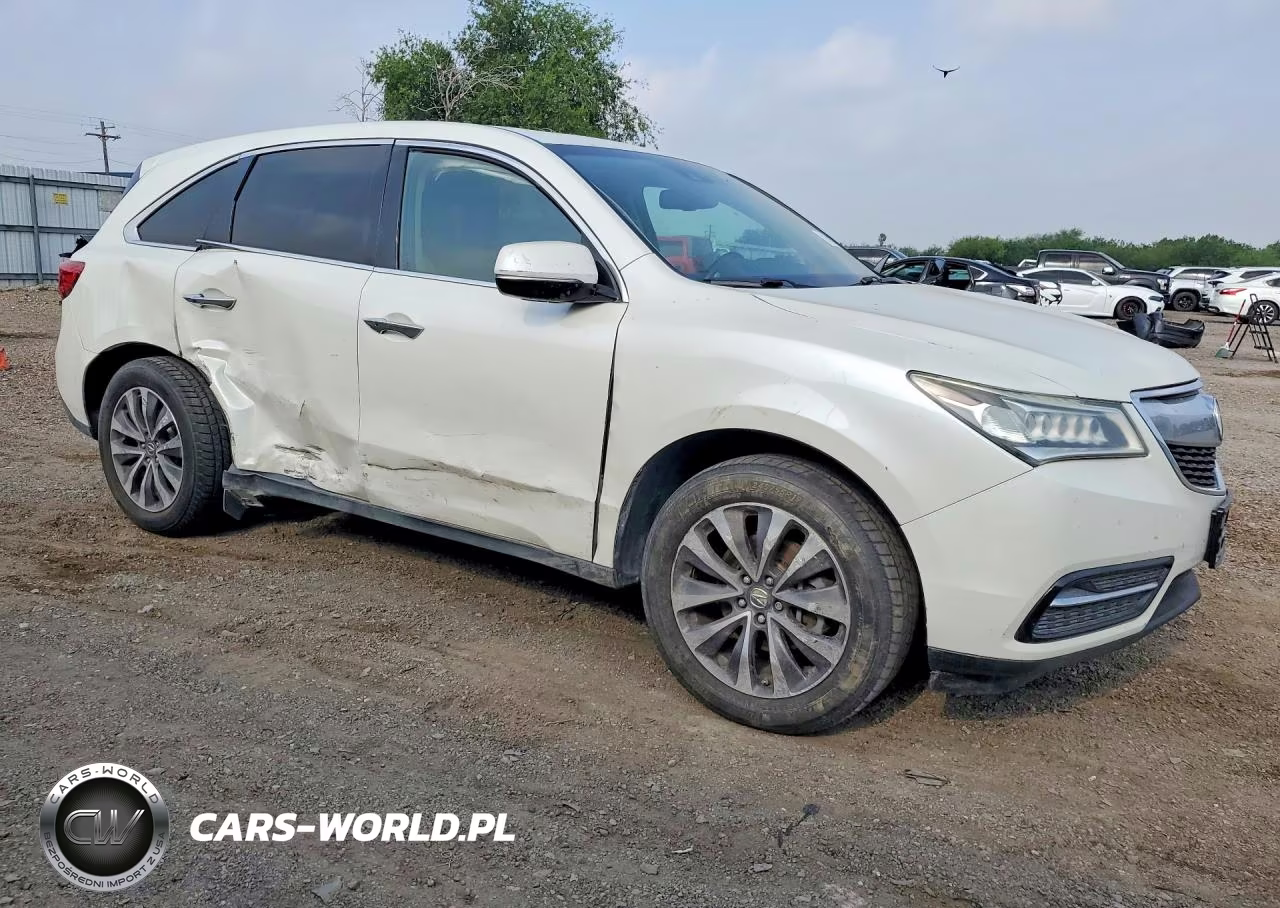 2015 Acura Mdx VIN:5FRYD3H4XFB006445 - 4