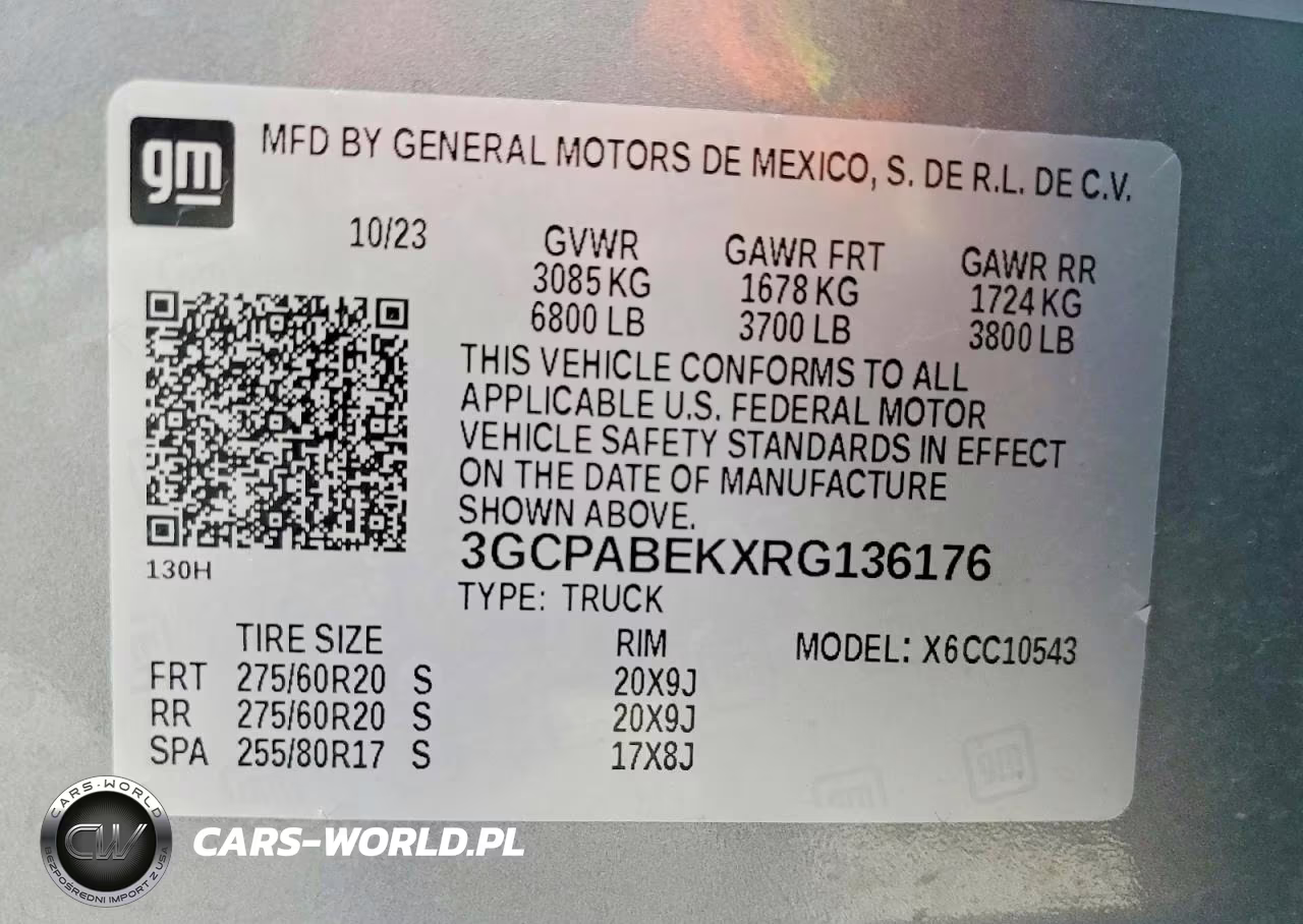 2024 Chevrolet Silverado C1500 Custom VIN:3GCPABEKXRG136176 - 13