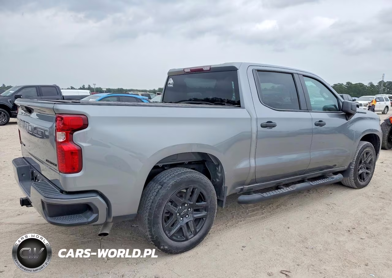 2024 Chevrolet Silverado C1500 Custom VIN:3GCPABEKXRG136176 - 3