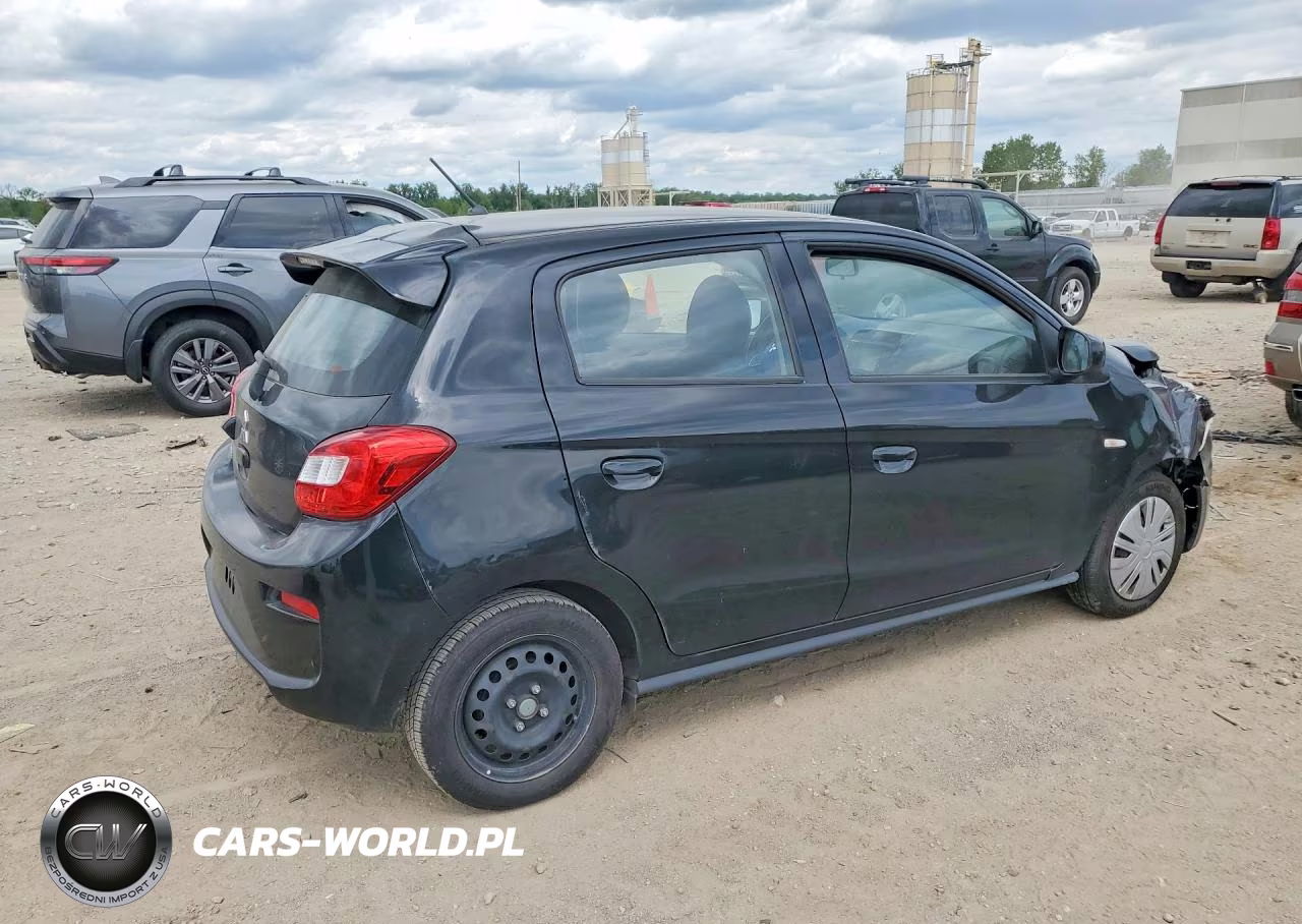 2020 Mitsubishi Mirage Es VIN:ML32A3HJ4LH000886 - 3