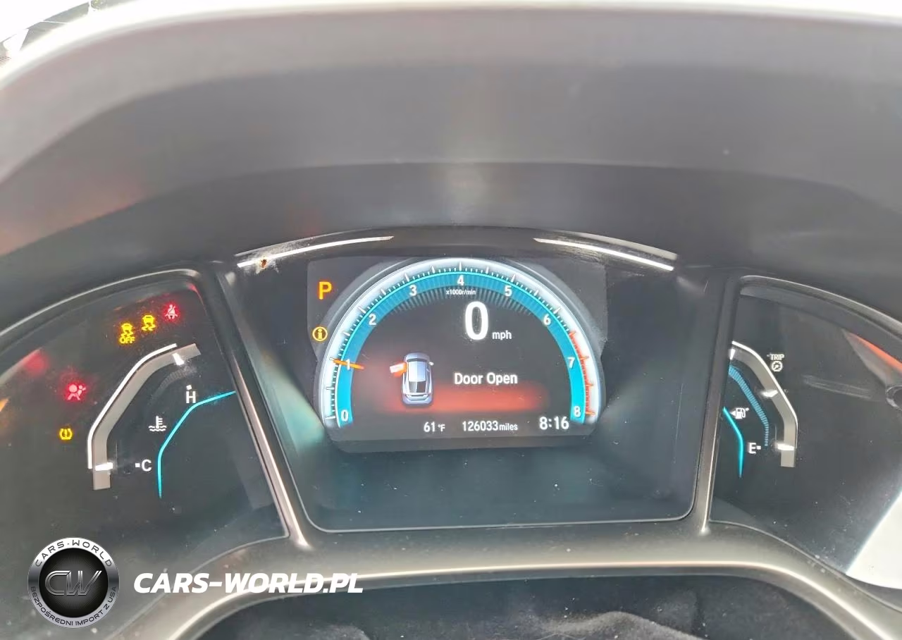 2017 Honda Civic Ex VIN:SHHFK7H51HU207747 - 9