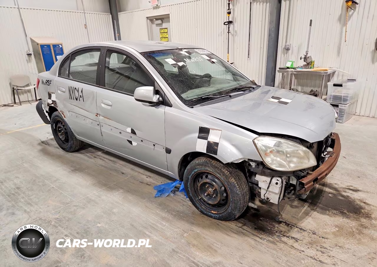 2009 Kia Rio Base VIN:KNADE223X96522874 - 4