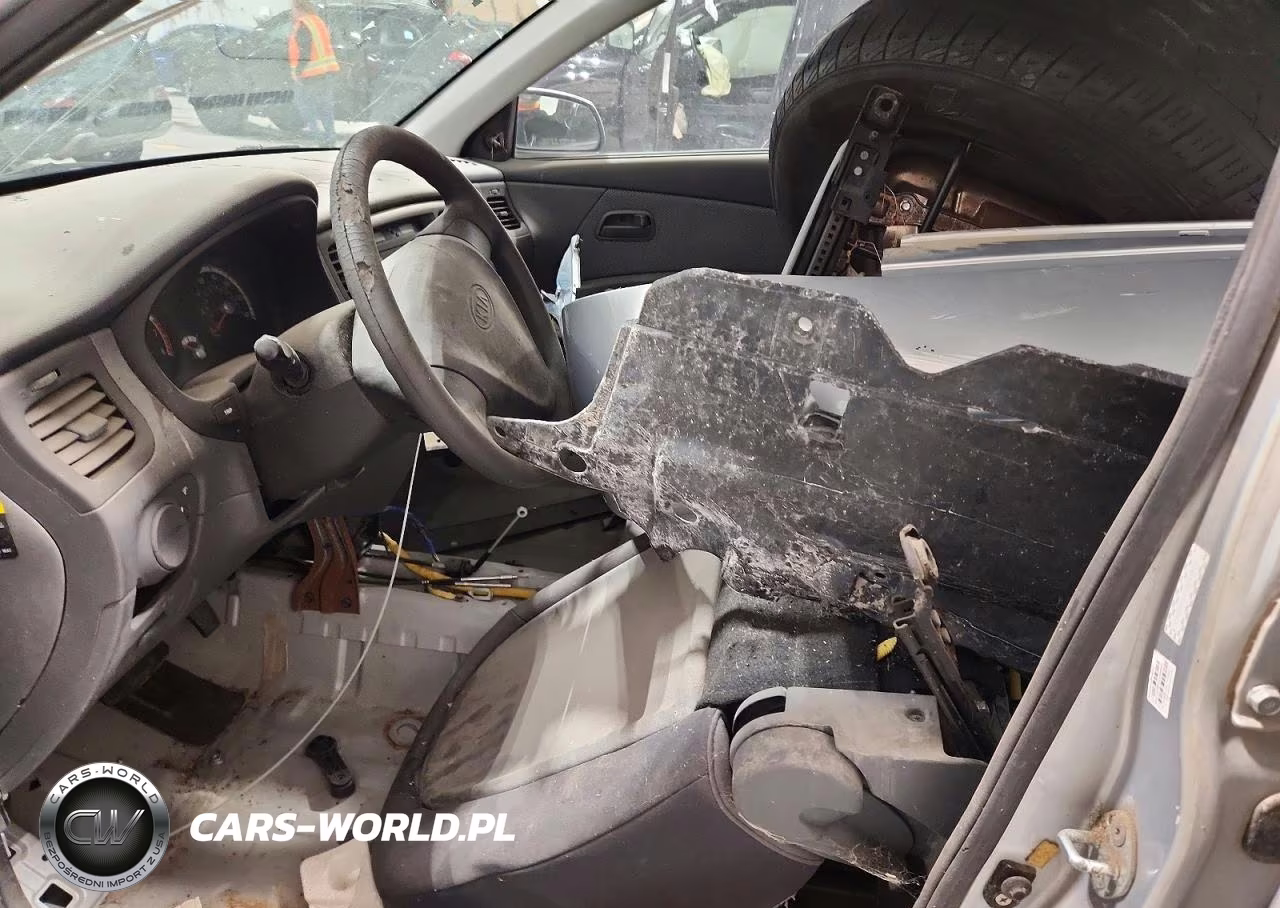 2009 Kia Rio Base VIN:KNADE223X96522874 - 7