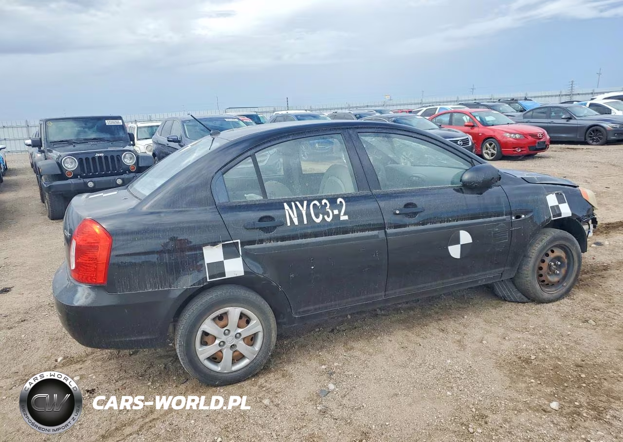 2009 Hyundai Accent Gls VIN:KMHCM46C59U312701 - 3