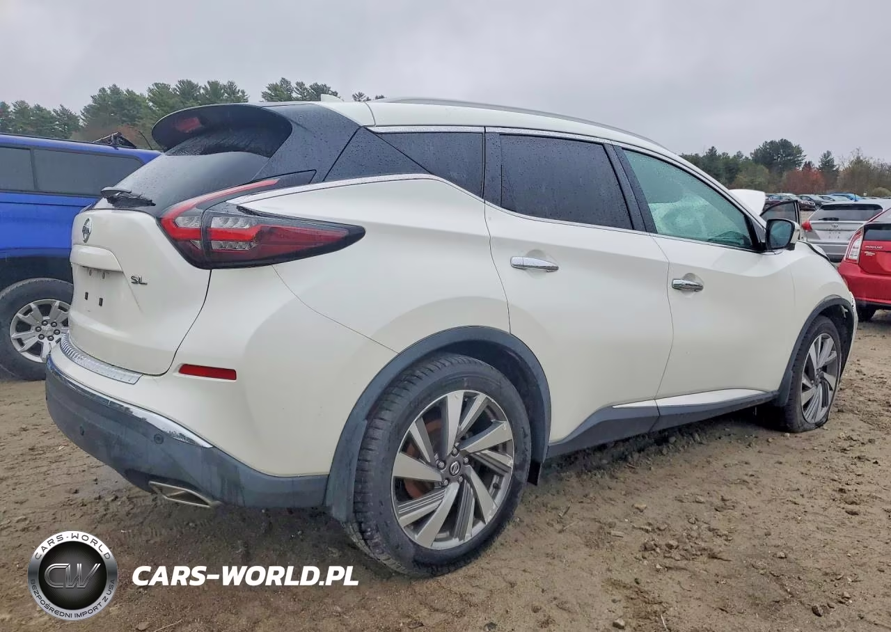 2019 Nissan Murano Sl VIN:5N1AZ2MJ0KN141709 - 3