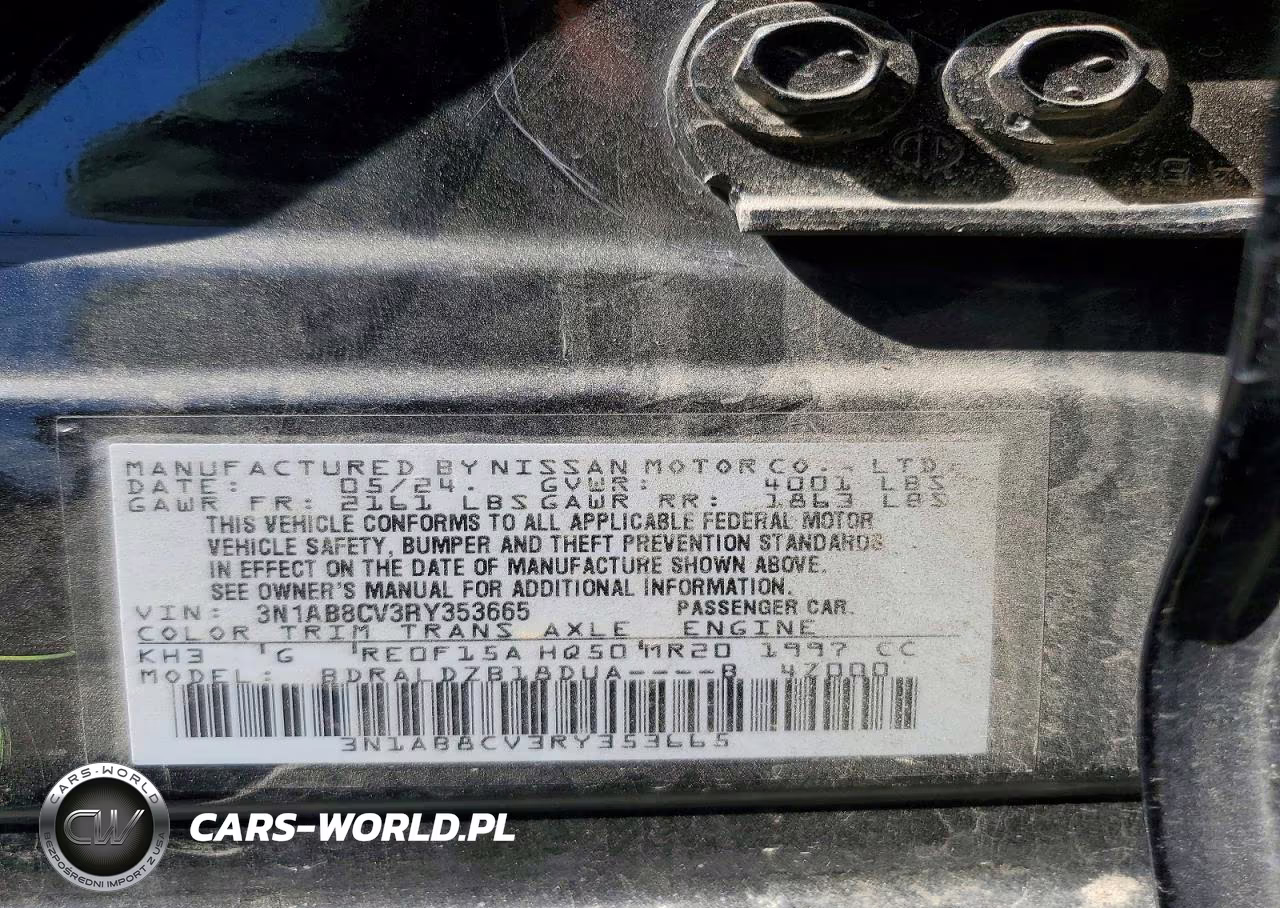 2024 Nissan Sentra Sv VIN:3N1AB8CV3RY353665 - 12