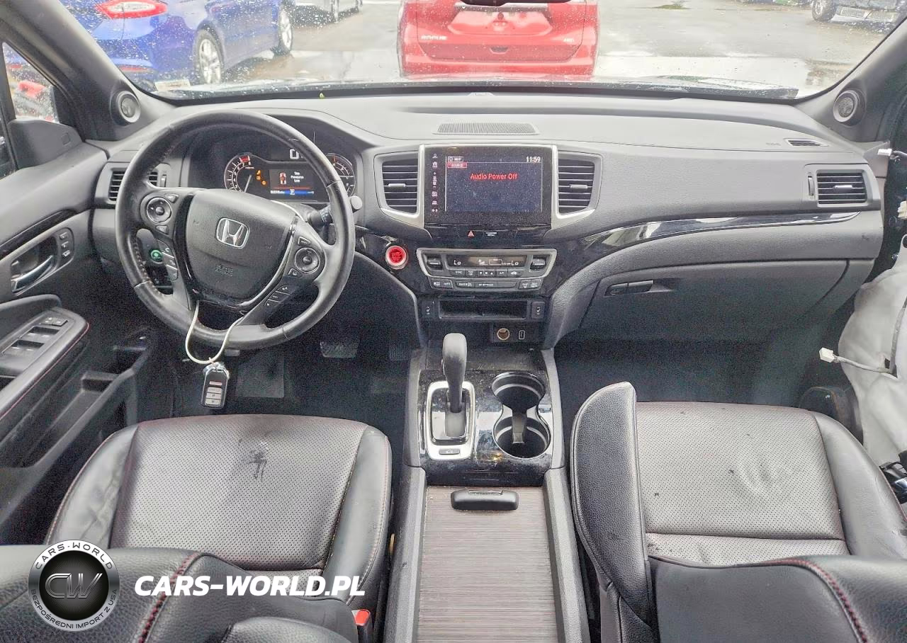 2019 Honda Ridgeline Black Edition VIN:5FPYK3F80KB030008 - 8