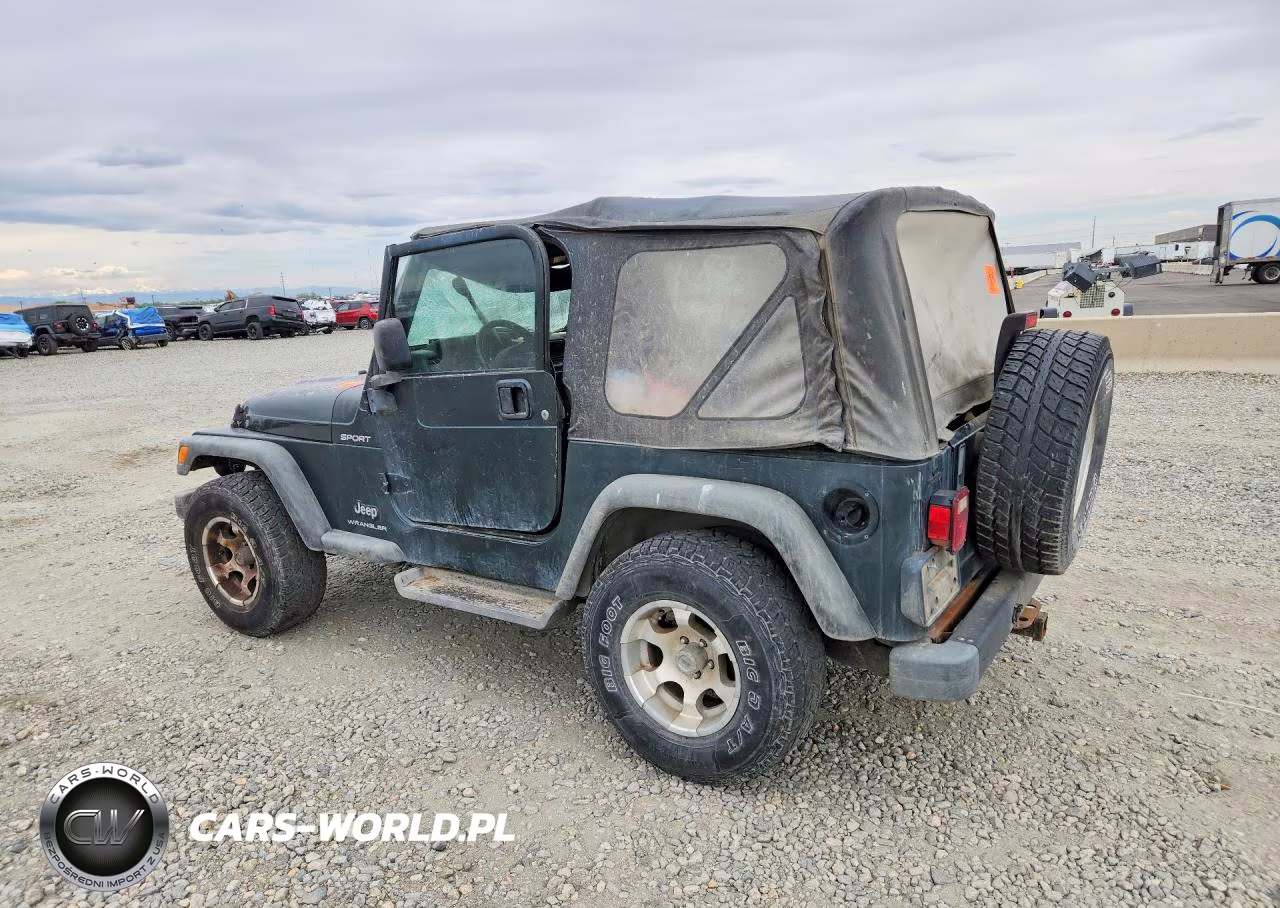 2004 Jeep Wrangler - Tj Sport VIN:1J4FA49S64P747788 - 2