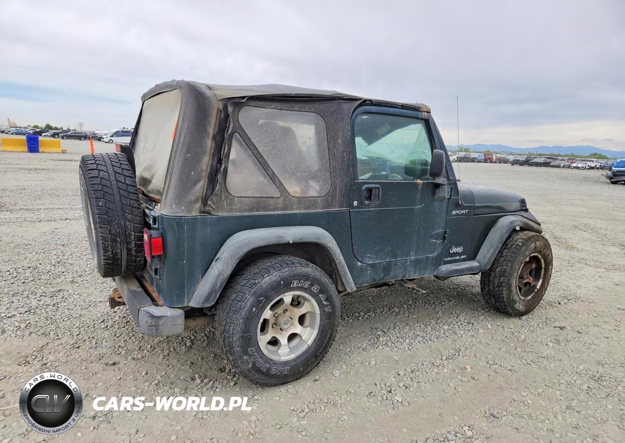 2004 Jeep Wrangler - Tj Sport VIN:1J4FA49S64P747788 - 3