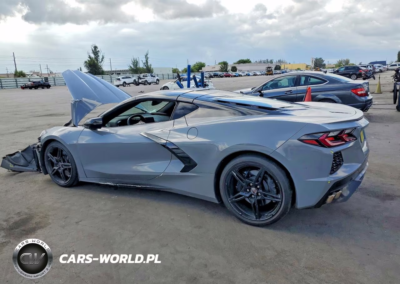 2021 Chevrolet Corvette Stingray 1Lt VIN:1G1YA2D43M5122152 - 2